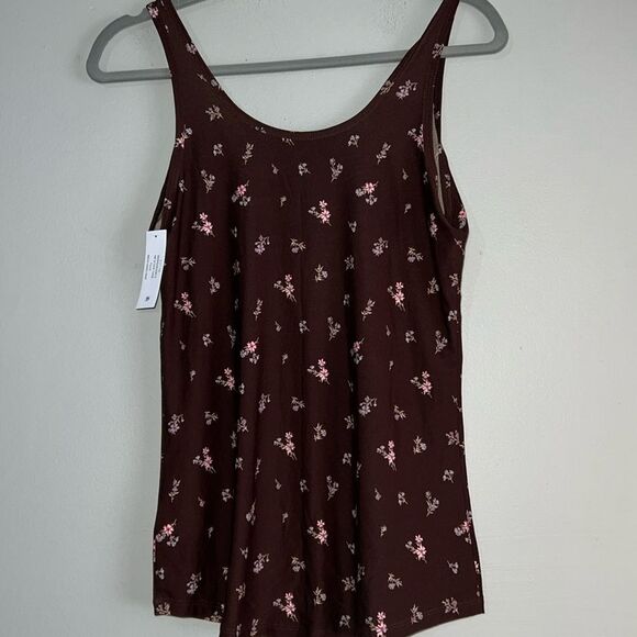 Women’s floral tank top size large - Picture 4 of 4